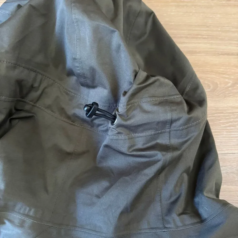 The North Face Swallowtail Lining Dry Vent Dark Green Jacket Size Medium Trail